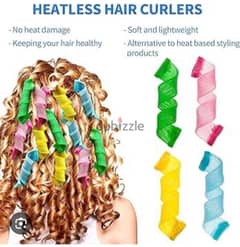 HEATLESS HAIR CURLERS 0