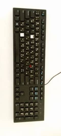 Dell keyboard لوحة مفاتيح دلل استعمال كسر الزيرو 0