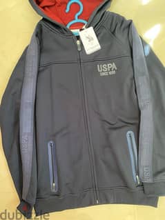 US Polo blue hoodie - new - medium