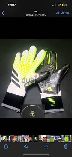 adidas predator gk gloves size 10 0