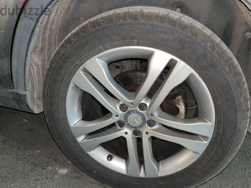 Used mercedes rims 18 inch used like new 3