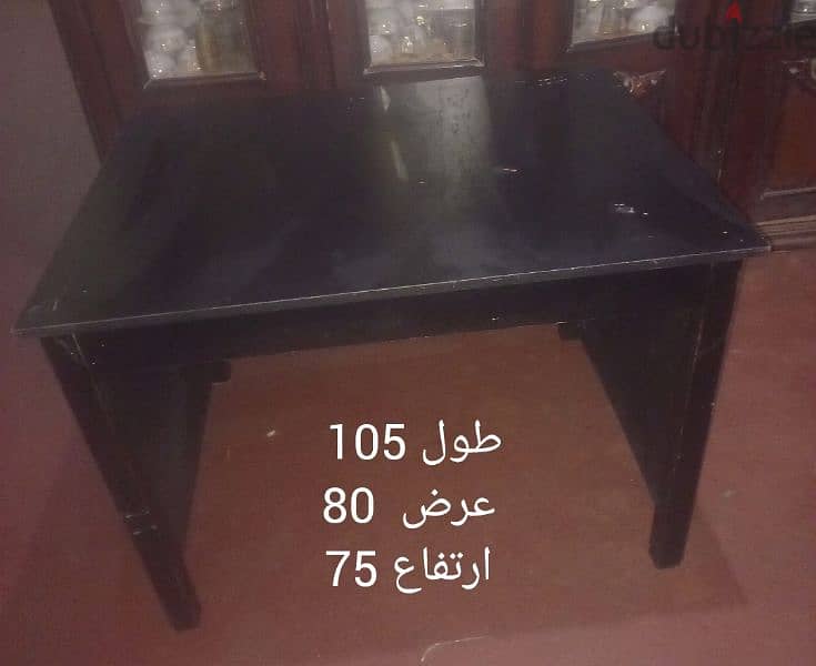 مكتب بدون ادراج 0