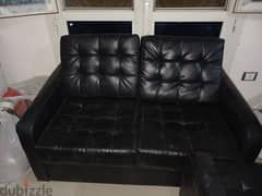 leather chair and couches