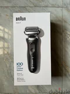 Braun Series 7 Wet & Dry Shaver, Black - 100 Years Limited Edition 0