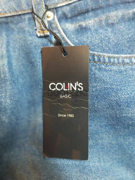 بنطلون جينز مستورد وارد الخارج برند ماركه كولينز مقاس ٣٤ 1