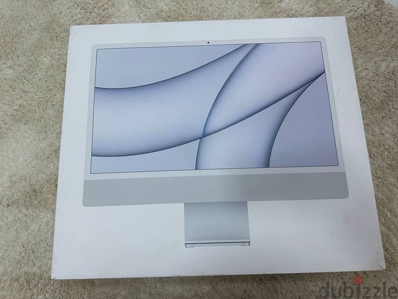 iMac (24-inch, M1, 2021) 256GB Silver 1