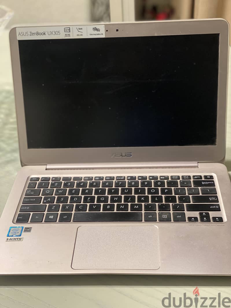 Used ASUS ZenBook UX305UA 13.3" laptop in good condition 1