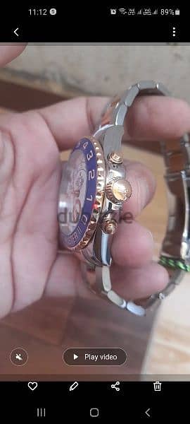 Rolex yachtmaster 2 mirror original
 Italy imported 
sapphire 2