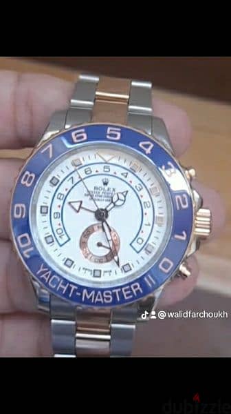 Rolex yachtmaster 2 mirror original
 Italy imported 
sapphire 4