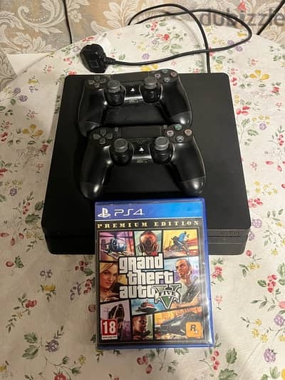 playstation 4 slim 500g + gta