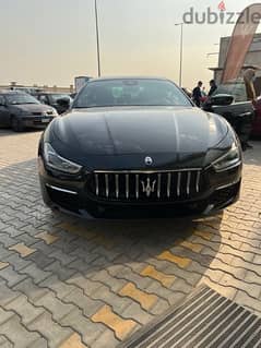 maserati ghibli 2022 black x red