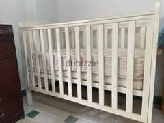 baby crib white for sale mothercare