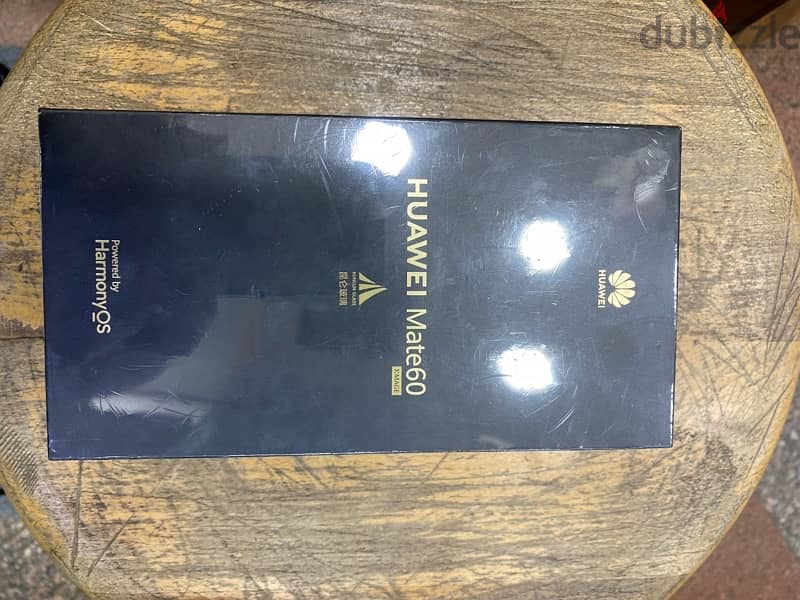 Huawei Mate 60 dual sim 512/12G White sand Silver جديد متبرشم 0