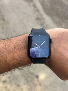 Apple Watch series 8 / 45 M like new مع الضمان