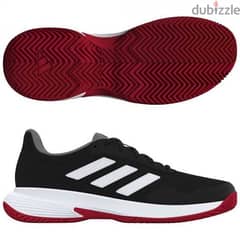 Adidas Gamecourt Sneakers Lite black /white with red soles, for Men 0