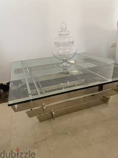 Mazloum home stainless steel coffee table 0
