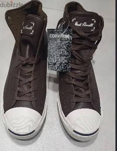 Jack Purcell from Converse leather Brown, brand new original . Size 10