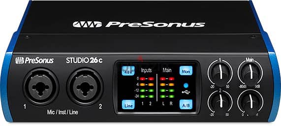 كارت صوت Presonus Studio-26C audio interface 3
