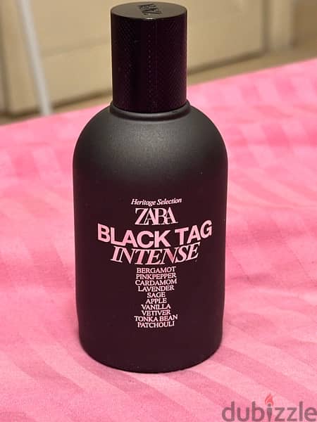 Zara Black Tag Intense perfume for Men NEW and Original 0