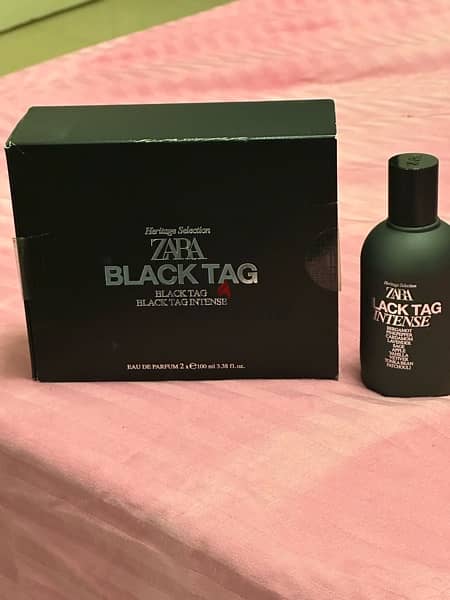 Zara Black Tag Intense perfume for Men NEW and Original 2