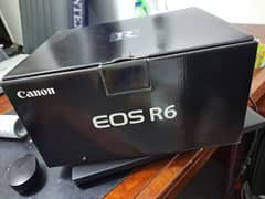 Canon EOS R6 camera (New and Sealed)
