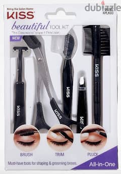 kiss beautiful eyebrows tool kit