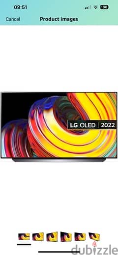 LG OLED TV 65 Inch CS Series, Cinema Screen Design 4K تلفزيون ال جي ٦٥