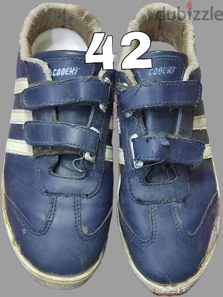 حذاء جلد طبيعي اصلي مقاس كبير47 بحالة ممتازة 3