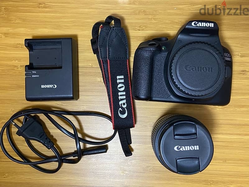 Canon 2000d Slightly used 2