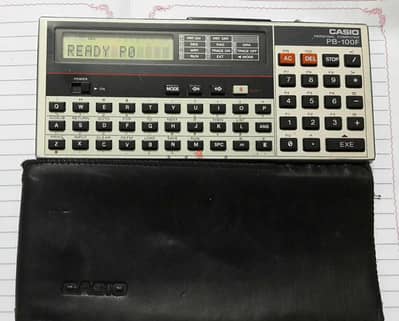 casio pb -100f Pocket computer