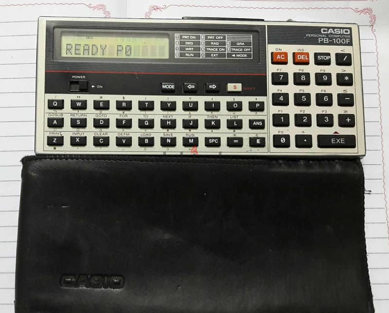 casio pb -100f Pocket computer 0