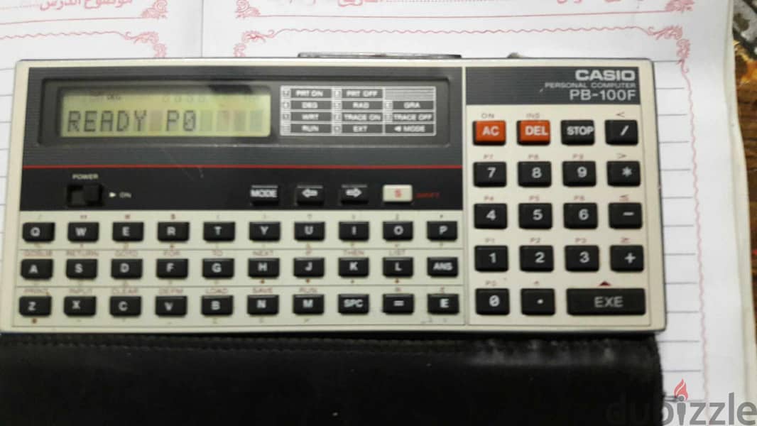 casio pb -100f Pocket computer 3