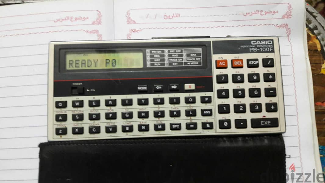 casio pb -100f Pocket computer 4