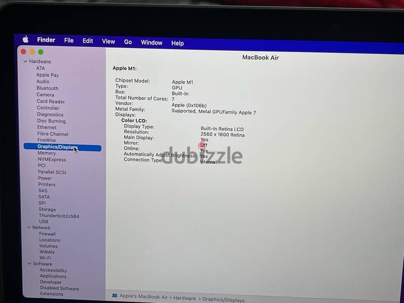 Apple MacBook Air 13” 2020 M1 16G 256G USED Like NEW 13