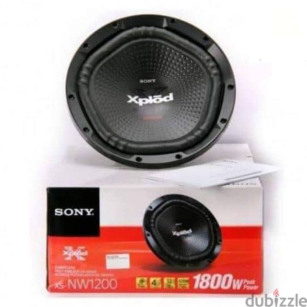 sub sony 1800 + gm symphony 4 ch 1