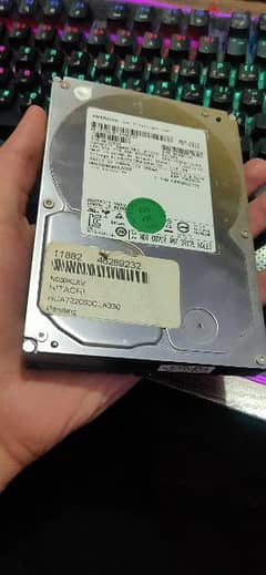hard disk drive 500gb 100% health, performance 0