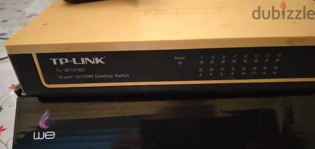 سويتش TP-Link 16port موديل TL-SF1016D