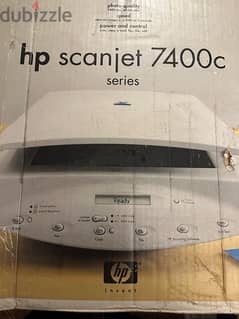 hp scanjet 7400c NEW سكانر اتش بي جديد بالكرتونة 0