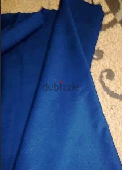 Blue fabric with dimensions 150*120