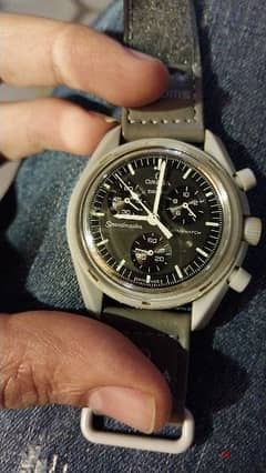 omega swatch mission to the moon