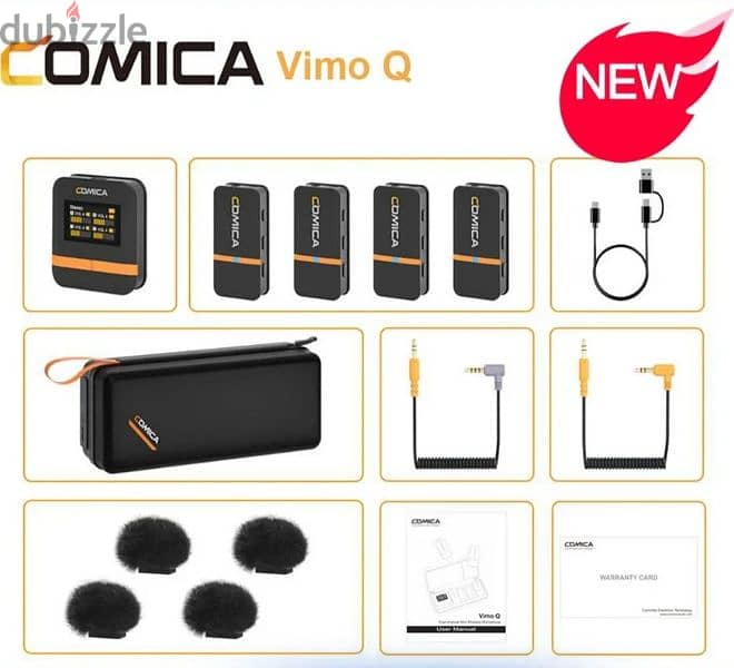 comica Vimo Q Wireless Lavalier Microphone 0