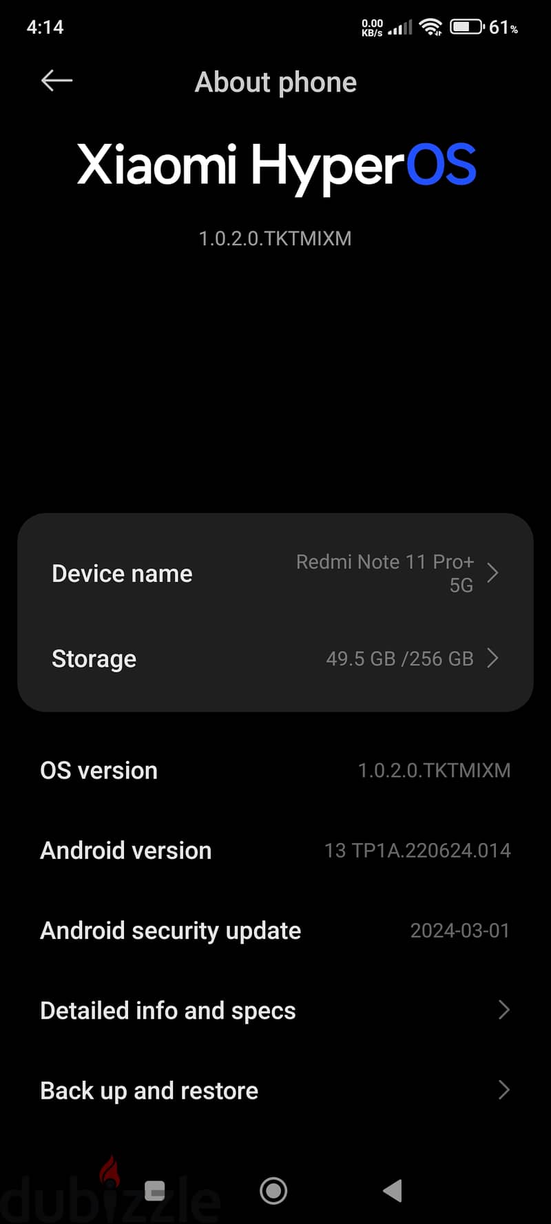 Xiaomi Redmi Note 11 Pro+ Plus 5G - 16GB RAM (8+8) 256GB 120W Charger 7
