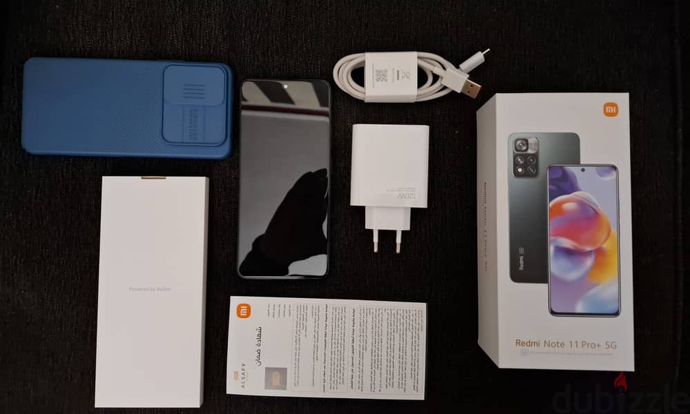 Xiaomi Redmi Note 11 Pro+ Plus 5G - 16GB RAM (8+8) 256GB 120W Charger 15