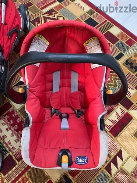car seat and stroller chicco 1