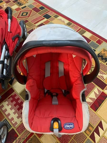 car seat and stroller chicco 3