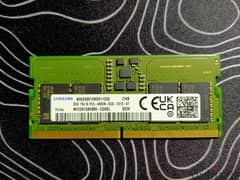 2× Laptop ram 8GB DDR5 4800MHz Each