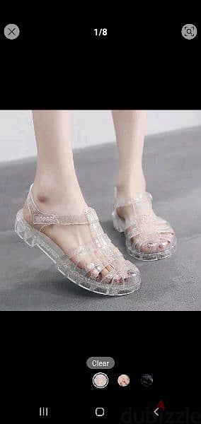 sandal transparent shein