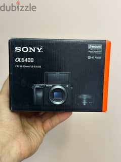 camera sony a6400 with kit lens 16-50 0