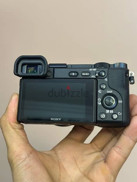 camera sony a6400 with kit lens 16-50 6