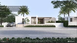 one story Villa standalone sea view in solare north coast , ras elhekma 279m²  installment to 8 years fully finished